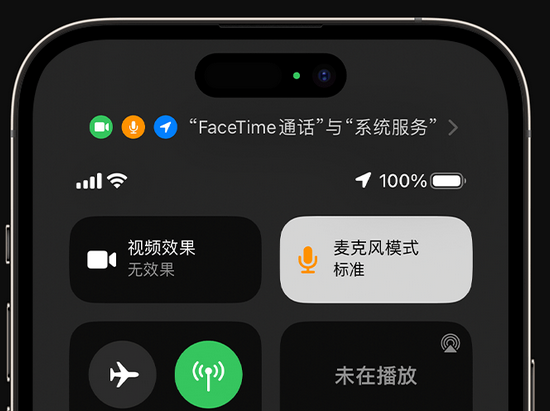 德兴苹果授权维修网点分享iPhone在通话时让你的声音更清晰 