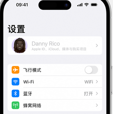 德兴appleID维修服务iPhone设置中Apple ID显示为灰色无法使用