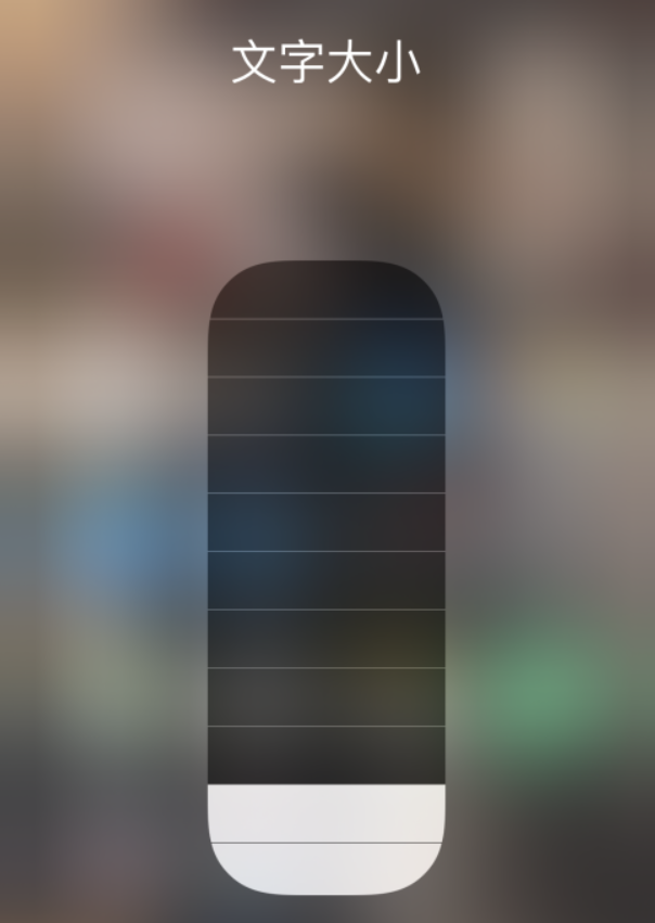 德兴苹果手机维修分享小技巧：在 iPhone 控制中心快速调节字体大小 